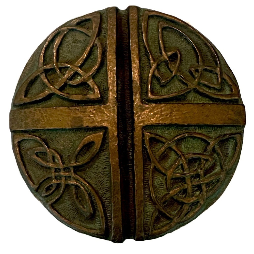 Wild Goose Celtic Love‎ Cross Wall Hanging By Kathleen Smyth #97 - Picture 4 of 5